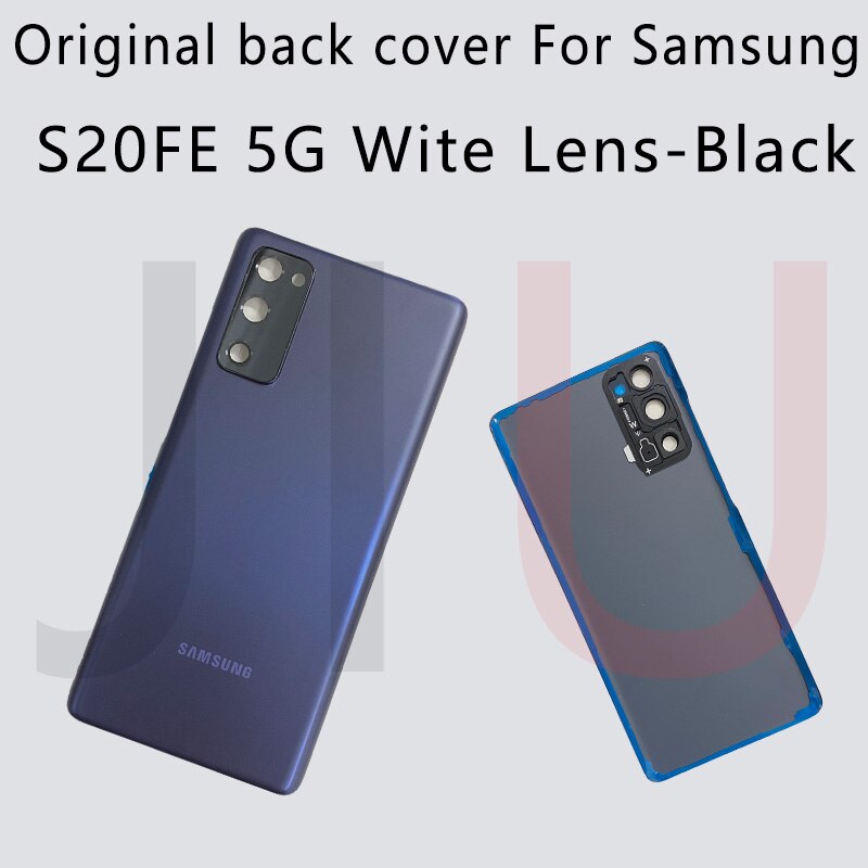 For samsung galaxy s20 fe 5g back cover battery cover rear door housing case for samsung s20fe 5g back cover