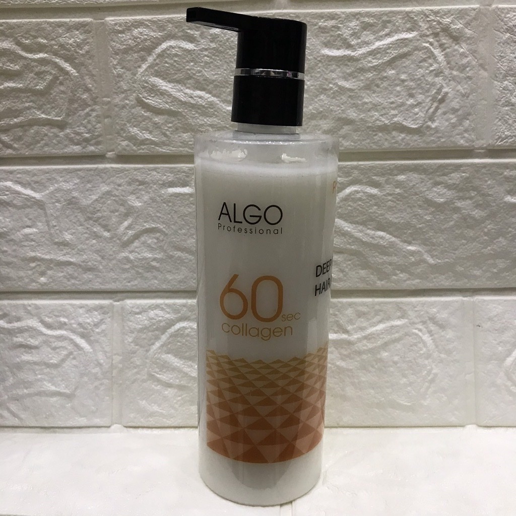 Mặt nạ dưỡng tóc Collagen 60s Algo Nano Plus 500ml (loại Hũ)