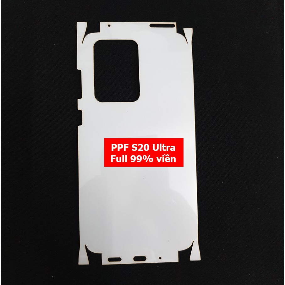 Dán PPF 3 lớp full viền Galaxy S20 S20 Plus S20 Ultra