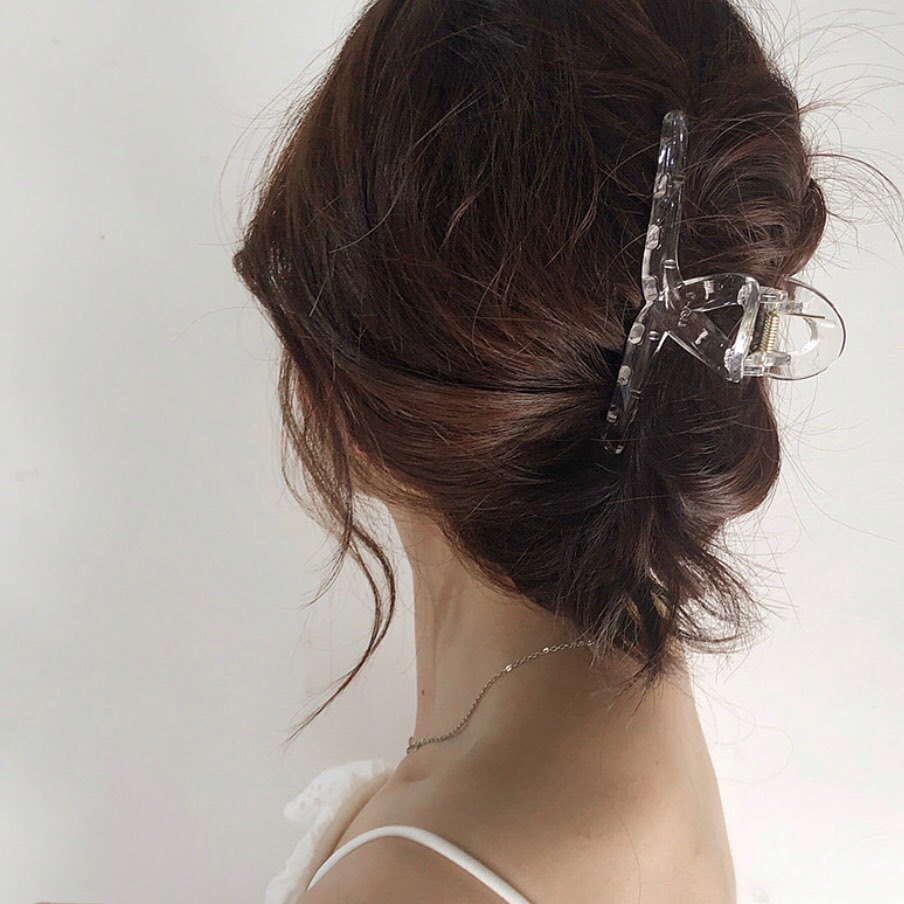 Kẹp Tóc lovely clear Hàn Quốc Korea