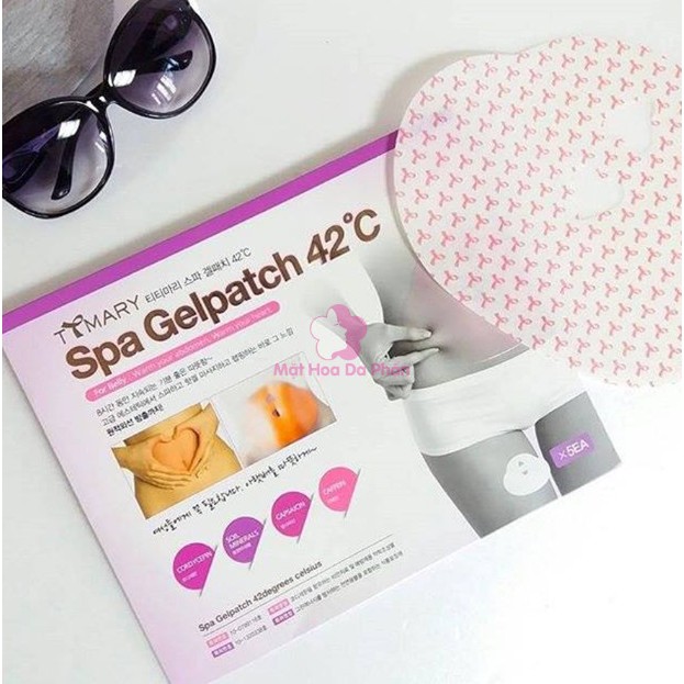 Miếng Dán Tan Mỡ Bụng 42 Độ C Spa Gel Patch