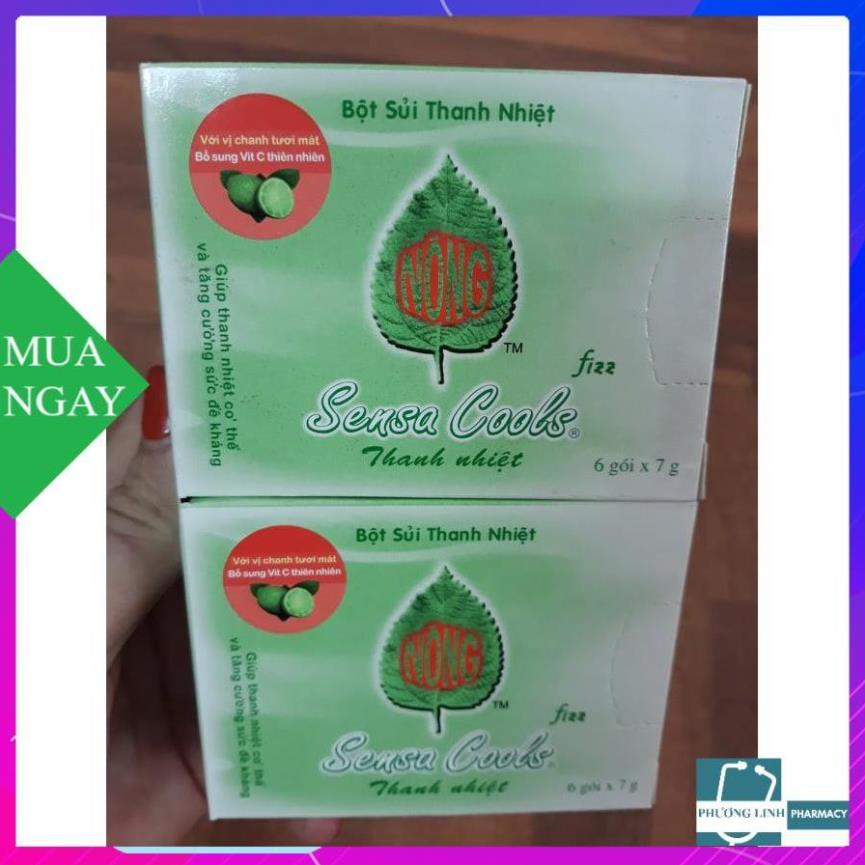 Bột Sủi Thanh Nhiệt Sensacool ( hộp 6gói)