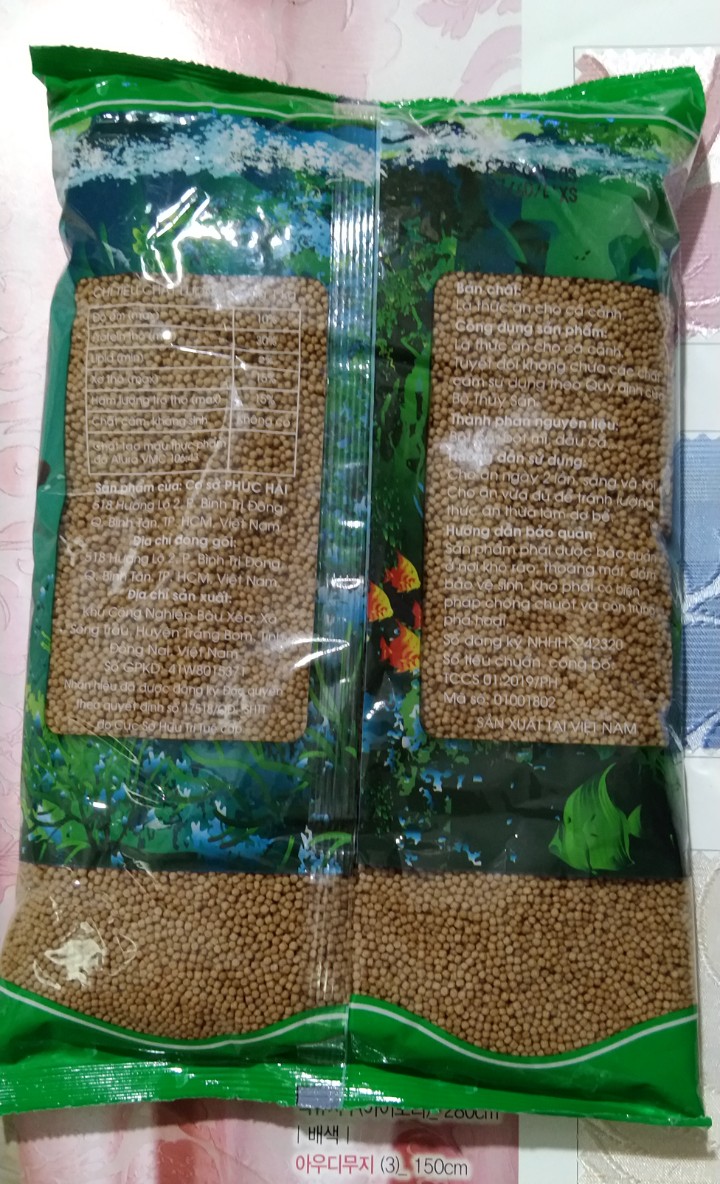 THỨC ĂN CHO CÁC LOẠI CÁ KIỂNG (TÚI 500G)
