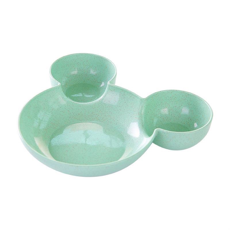 Khay Ăn Dặm Lúa Mạch Cho Bé Hình Chuột Mickey