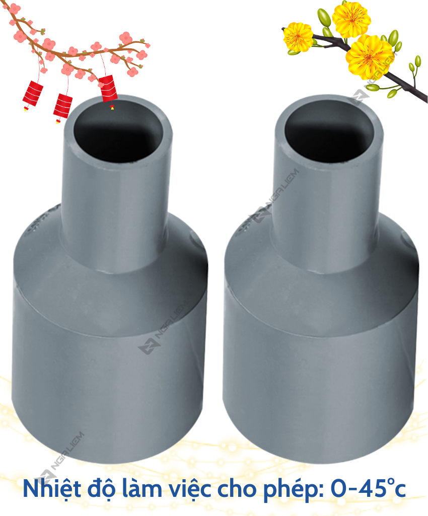 Reducer connector (gourd discount) Super finished (76/42, 90/49, 110/60, 114/90, 140/114mm)