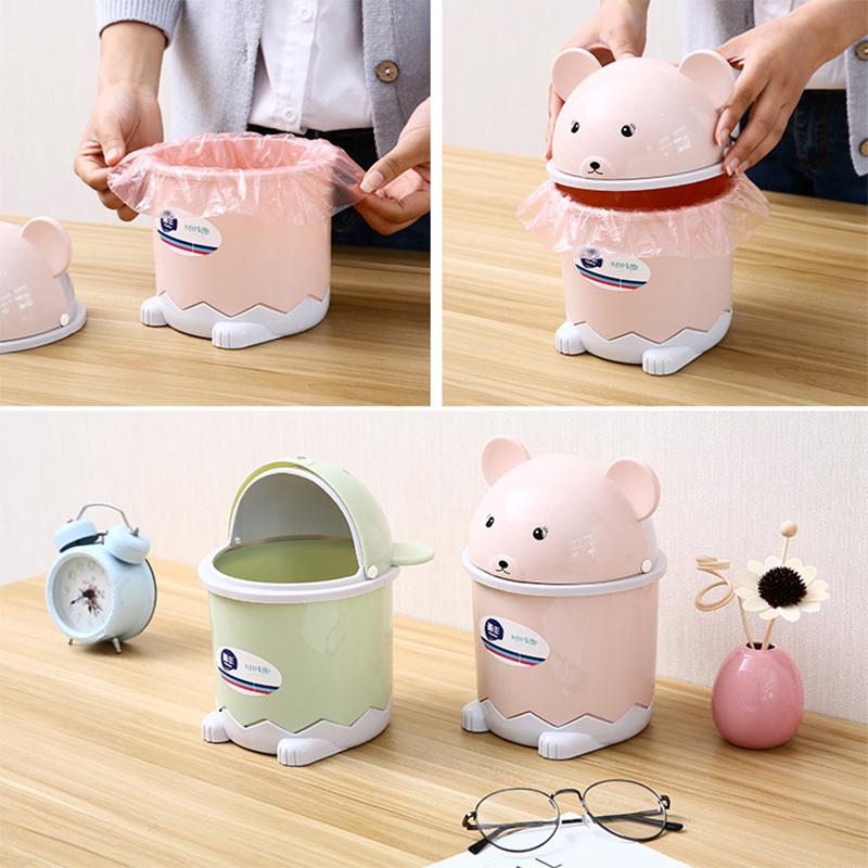 Thùng rác mini hình thú để bàn văn phòng H1014