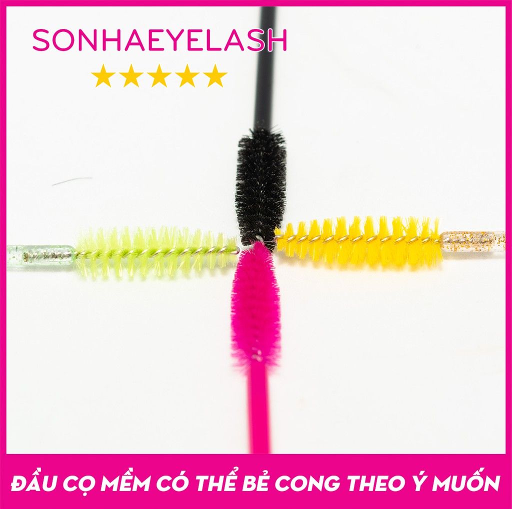 Chổi chải mi nối ,1 bịch 50 cây (giao màu ngẫu nhiên)