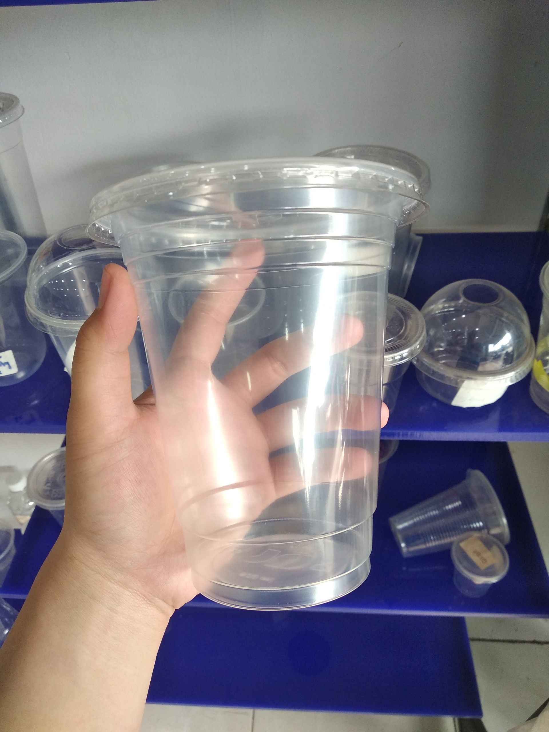 COMBO 50 LY + NẮP PET BẰNG ( 800ML) NƯỚC MÍA