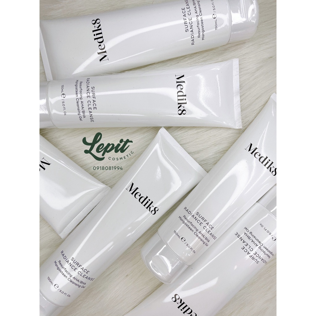 Sữa Rửa Mặt Medik8 Surface Radiance Cleanser 150ml