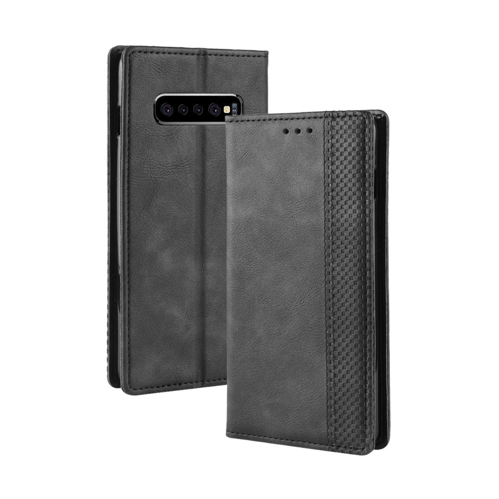 Bao da dạng ví Samsung S10 Plus Leather Luxury