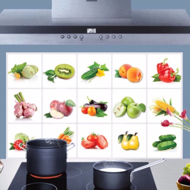 Miếng dán nhà bếp chống dầu mỡ