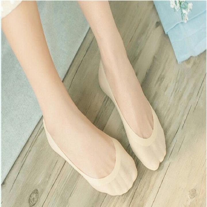 Tất Hài Nữ- Tất Hài Chống Thối ,Chống Trơn Trượt -Set 5 Đôi