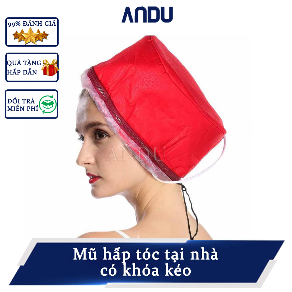 Mũ hấp tóc tại nhà tiện dụng, mũ hấp tóc cấ nhân cao cấp