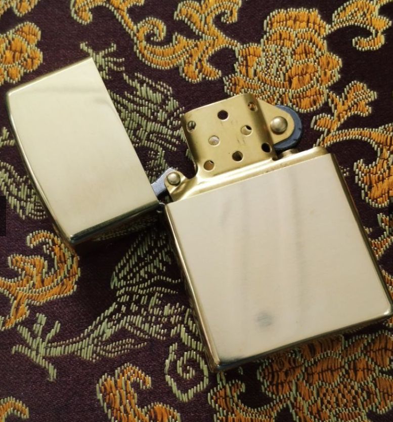 [HCM]Bật lửa Zippo Đồng Nguyên Khối mẫu trơn
