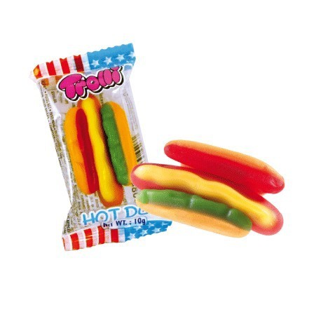 1 bịch Kẹo dẻo Trolli Hot Dog 150gr Đức