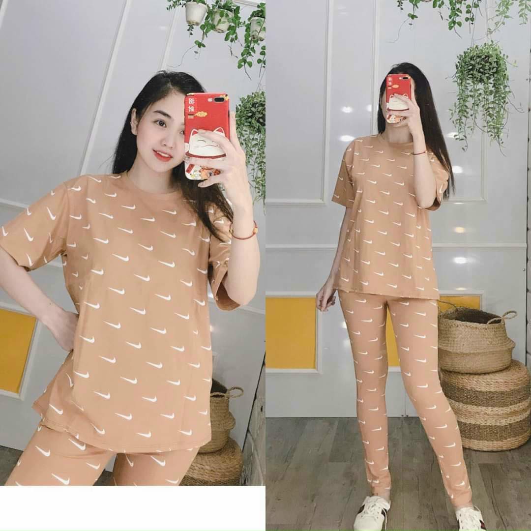 BỘ COTTON ÁO TAY NGẮN QUẦN DÀI