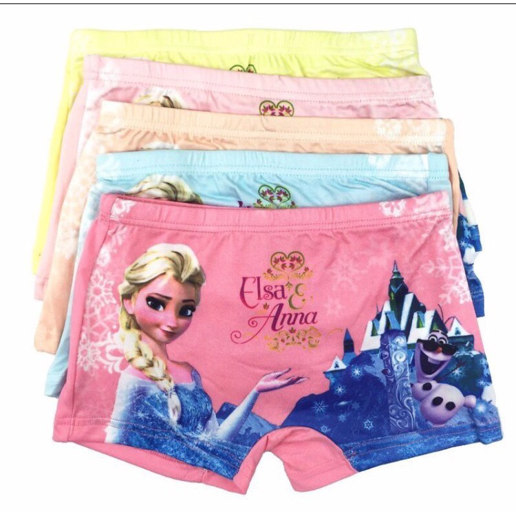 Combo 10 Quần Chip Đùi Elsa Cho Bé