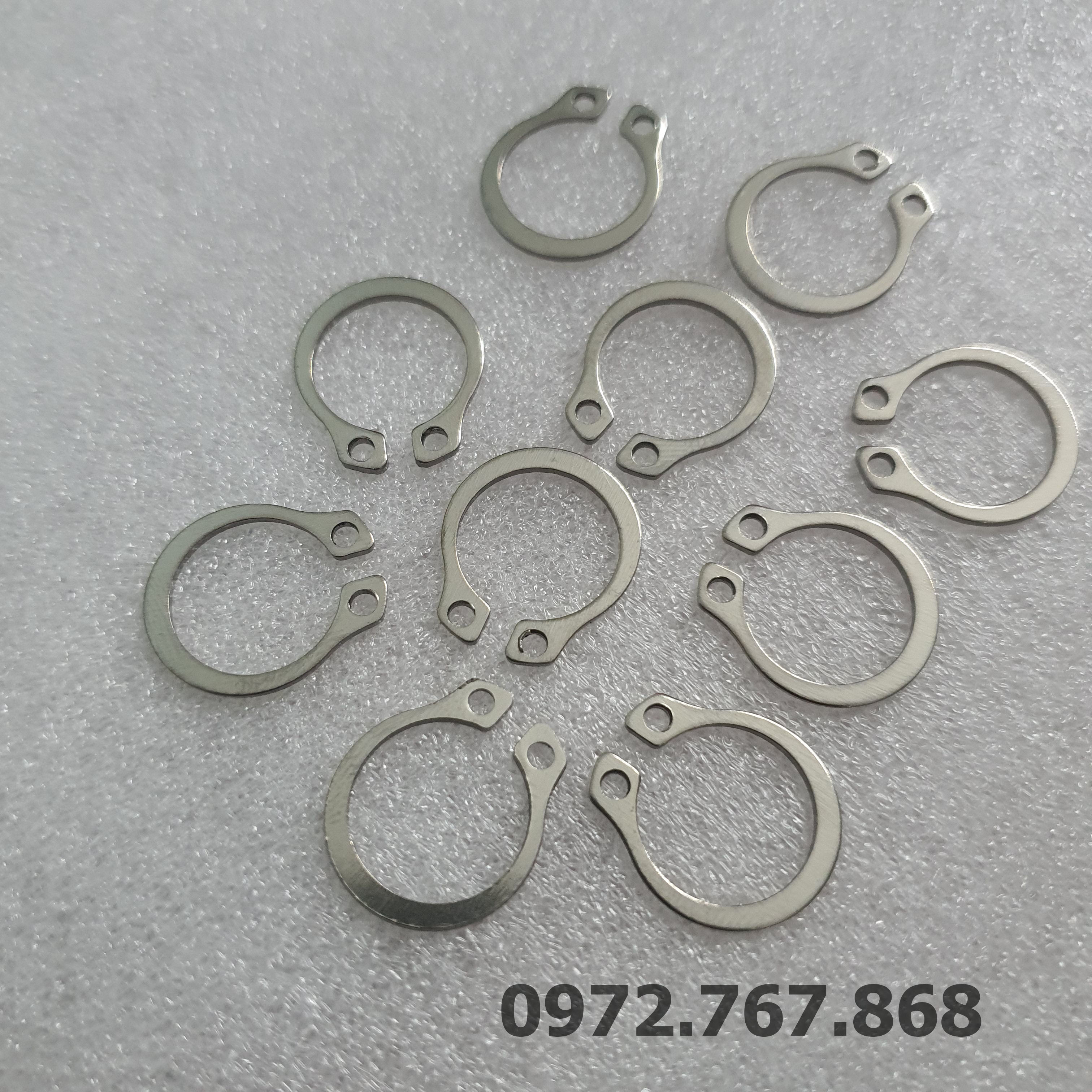 Phanh trục inox 304, sử dụng cho trục đường kính 14mm