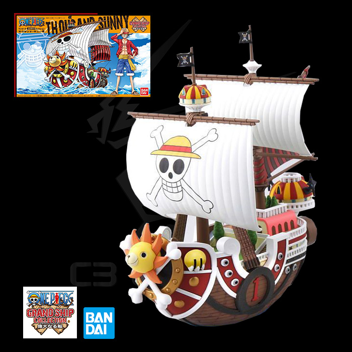 [HCM]"MÔ HÌNH BANDAI ONEPIECE GRANDSHIP COLLECTION 01 THOUSAND SUNNY"