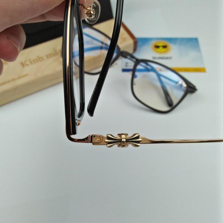 Gọng kính cận chrome heart CH06