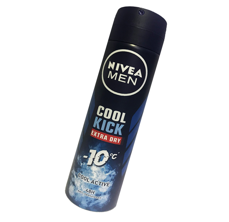 Xịt ngăn mùi Nivea Men Cool Kick mát lạnh 150ml