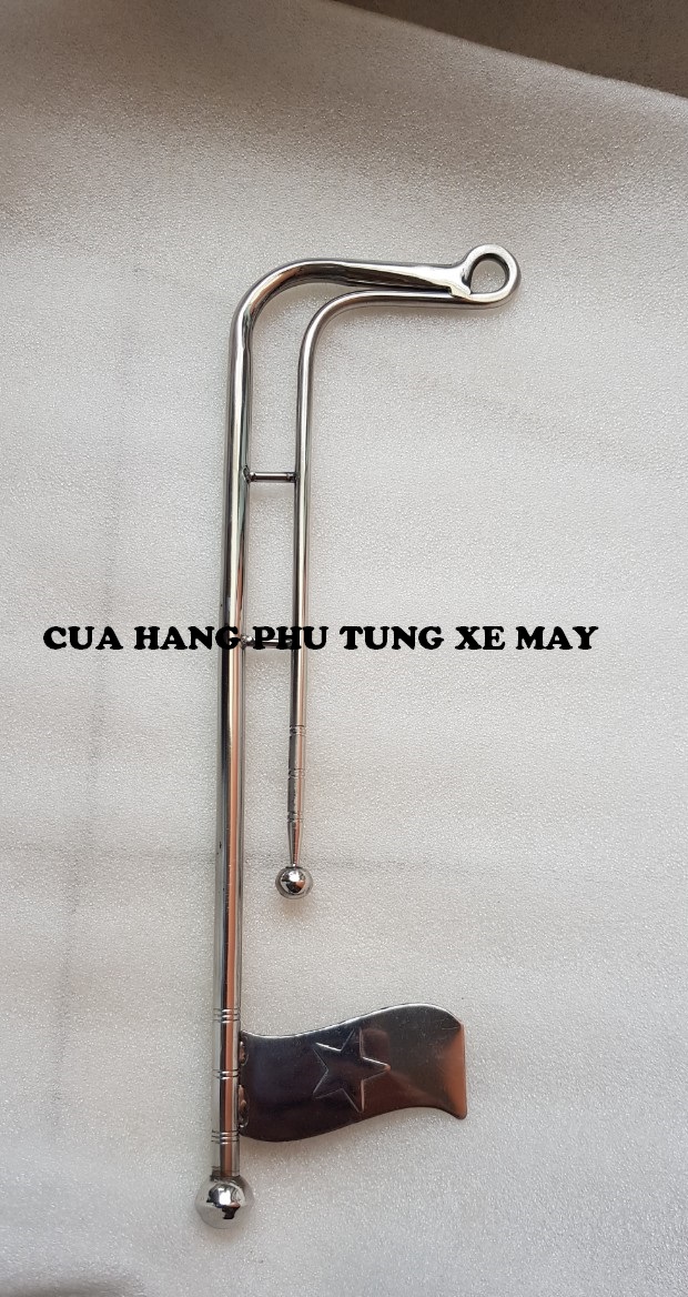 Cột cờ inox gắn trang trí các loại xe - phụ tùng xe máy