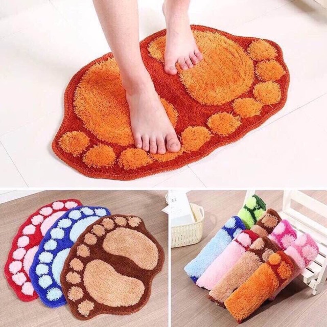 Thảm lau hình bàn chân