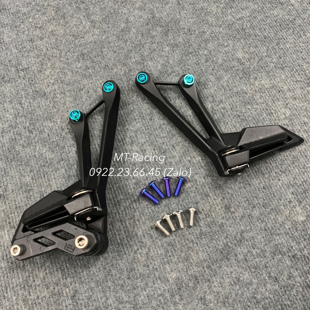 Gác Chân Z1000 Cho Ex150 Kèm Ốc Titan, Ốc Salaya