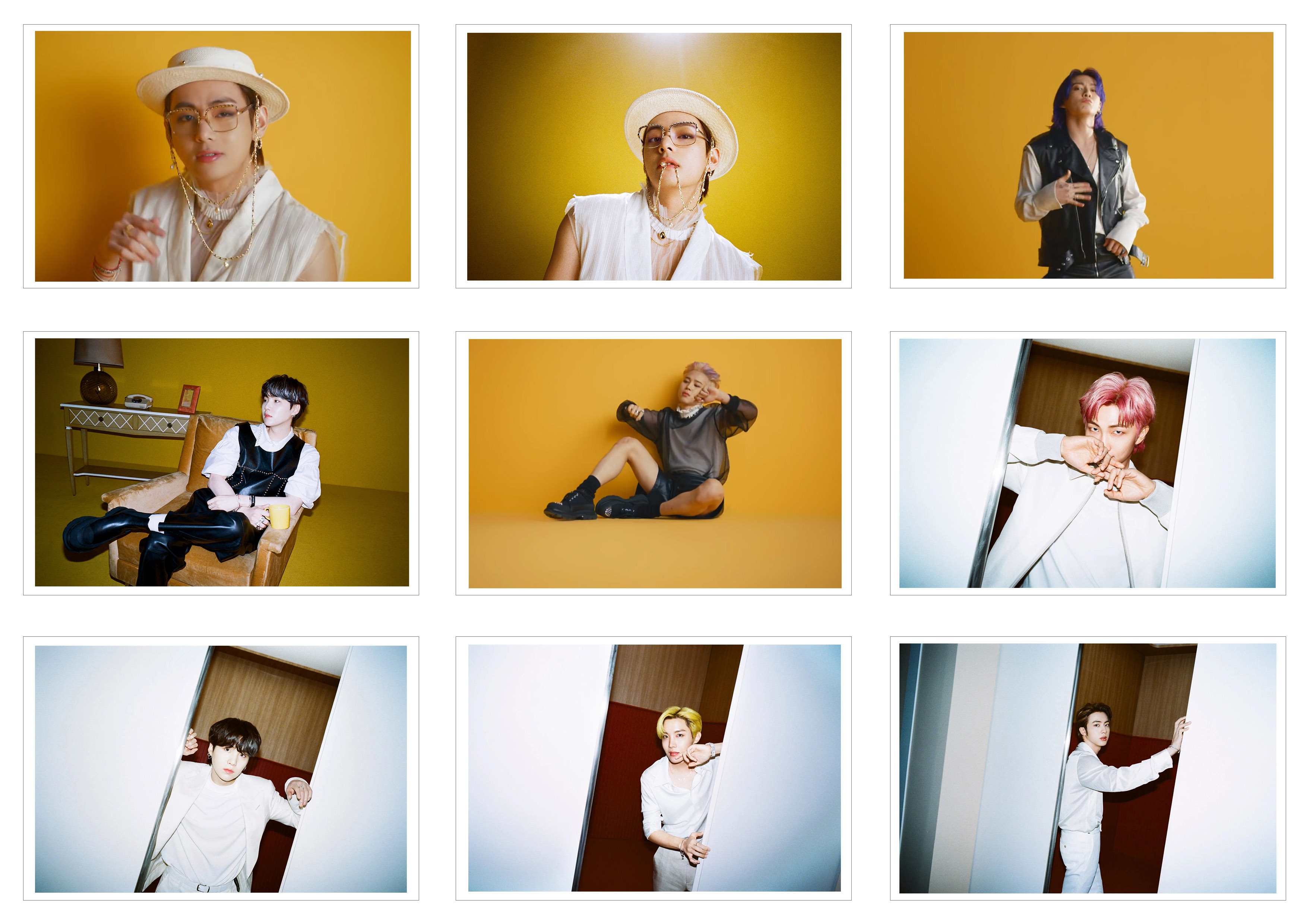 Lomo Card 63 Ảnh BTS - BUTTER
