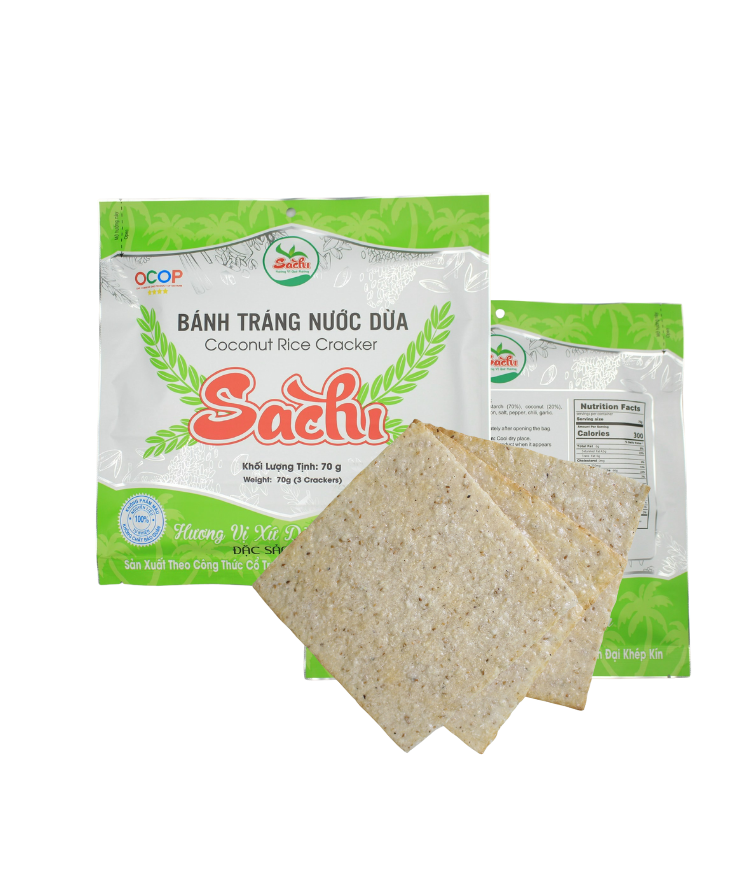 Bánh tráng nước dừa Tam Quan