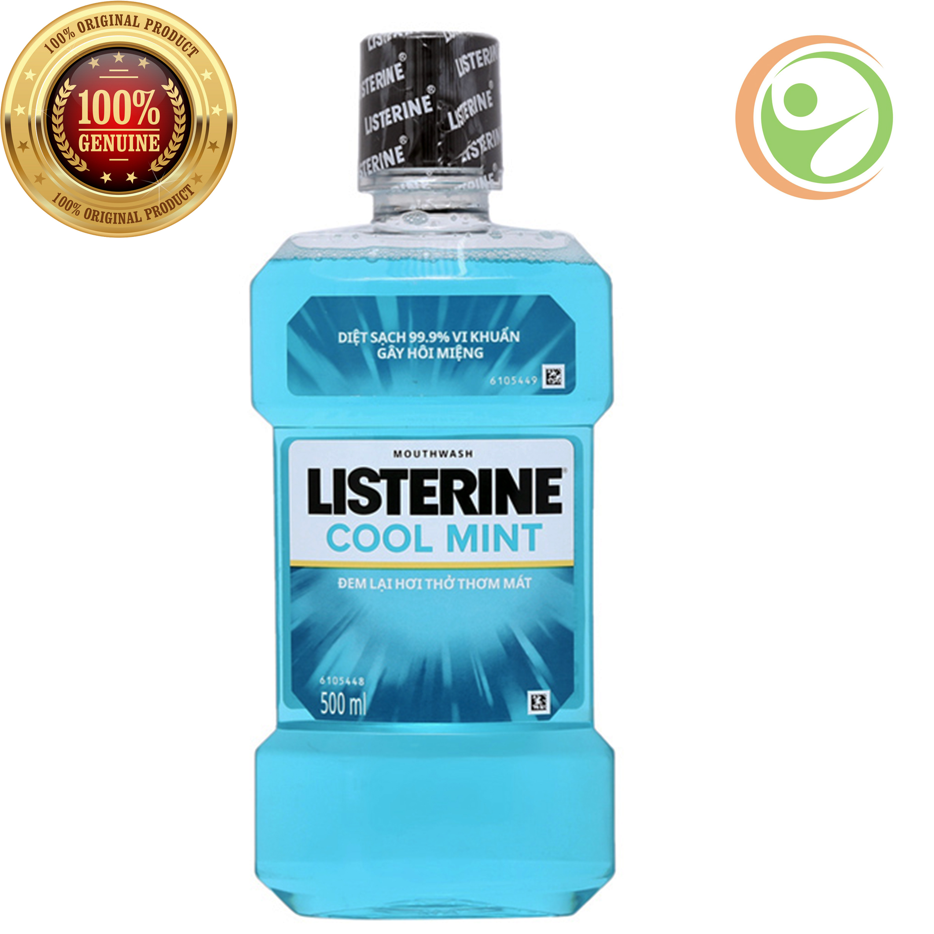 Nước súc miệng Listerine  - Chai 500 ML.