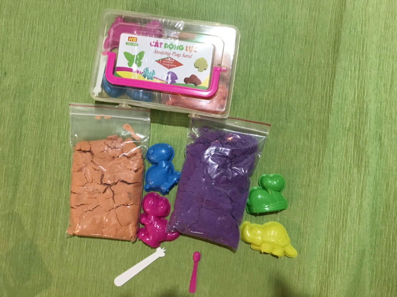 Đồ chơi Cát Động lực phát triển tư duy cho bé