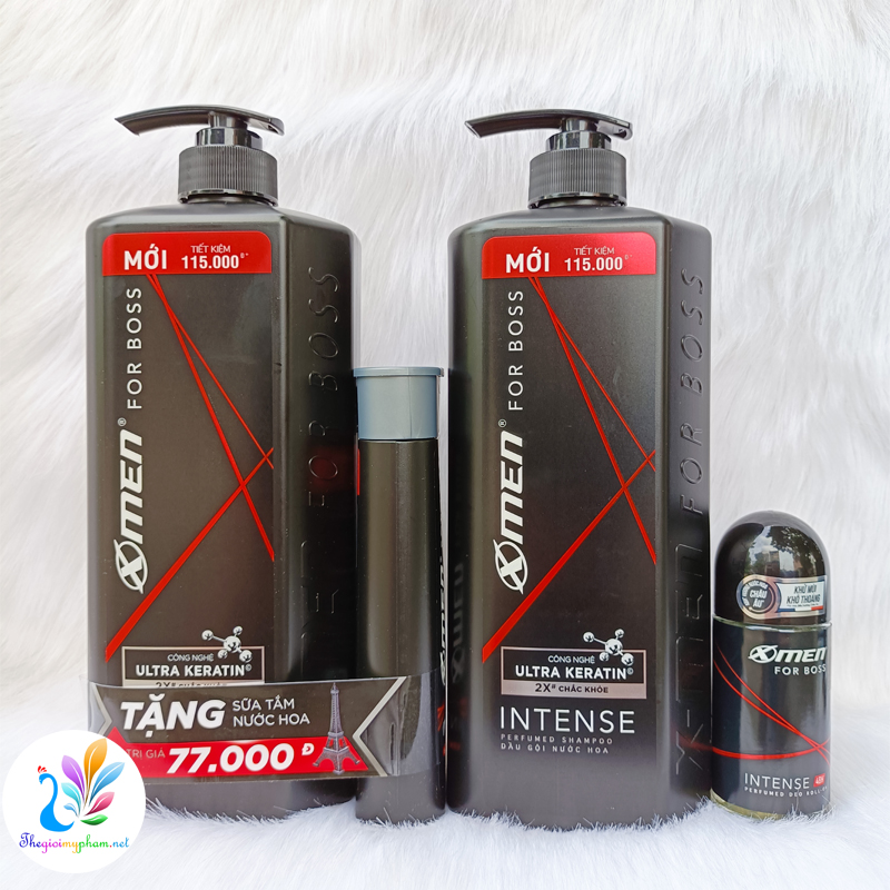 Dầu Gội Xmen For Boss Intense 850g