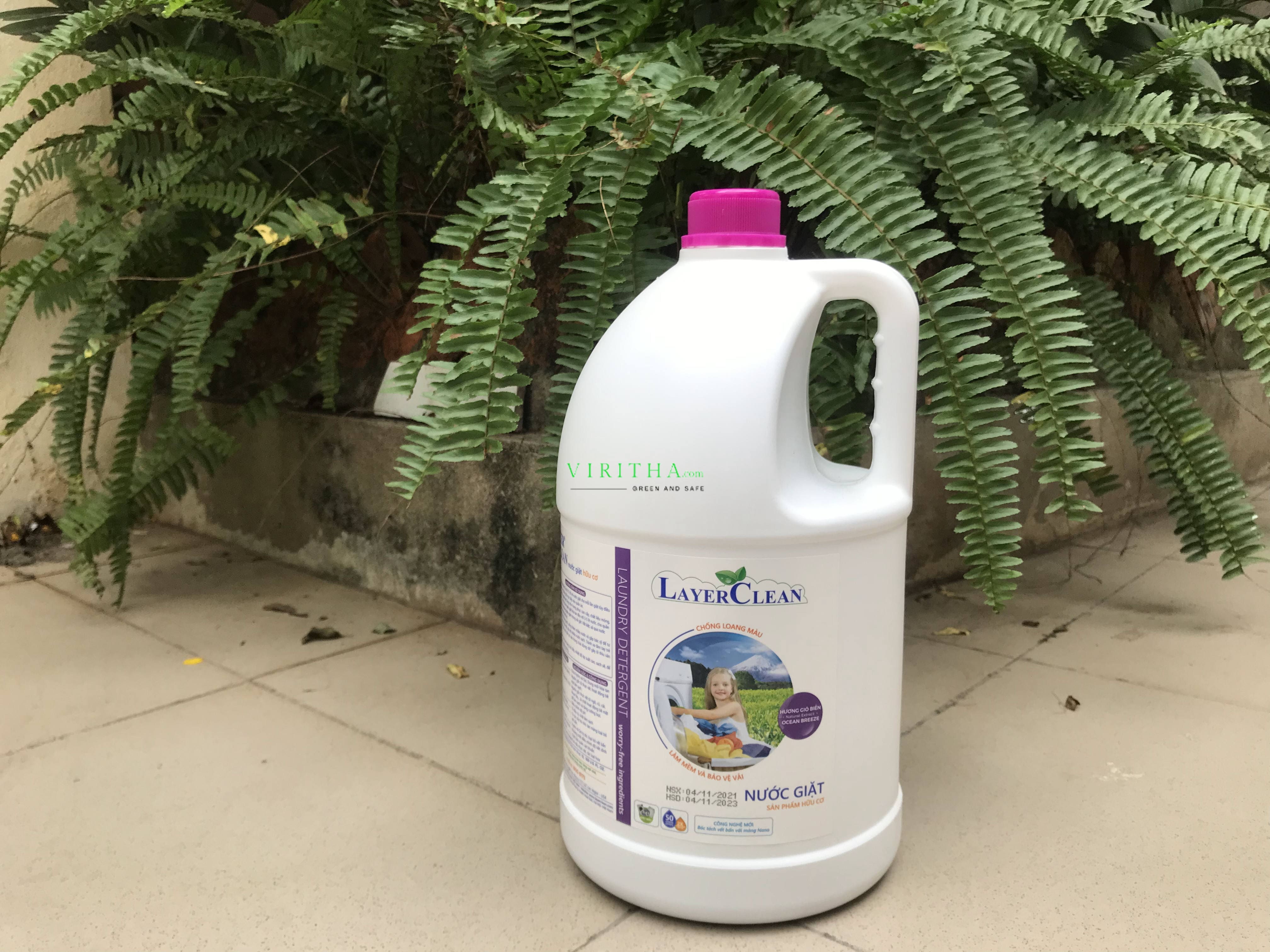 [THANH LÝ] Nước giặt sinh học Layer Clean 5L Hương gió biển