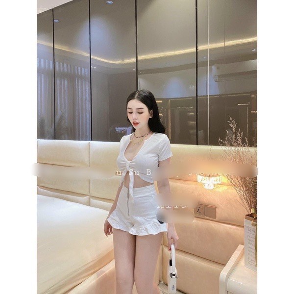 ÁO THUN CROPTOP THUN BORIP NHIỀU MÀU