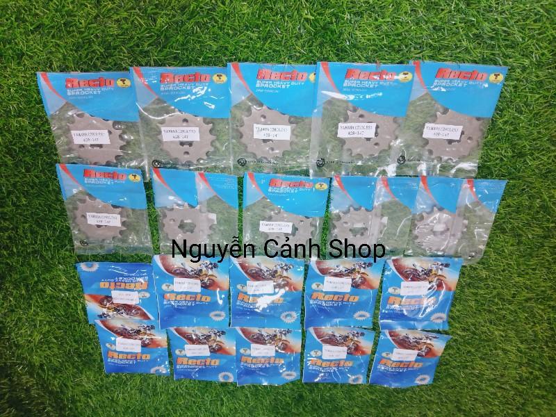Nhông trước recto đủ răng cho xe máy