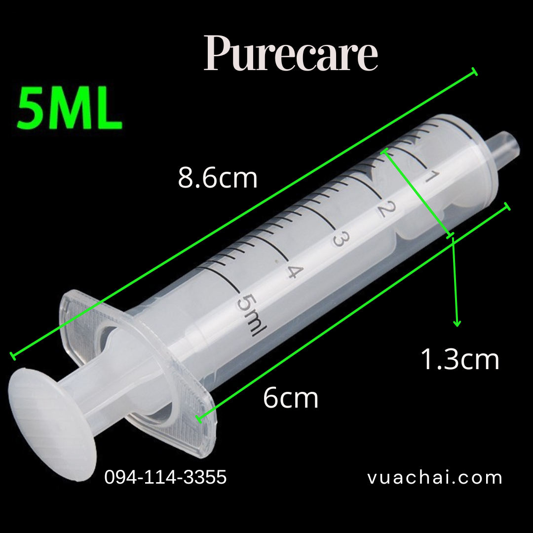 Ống xi lanh 5ml 10ml 20ml chiết dung dịch, nước hoa