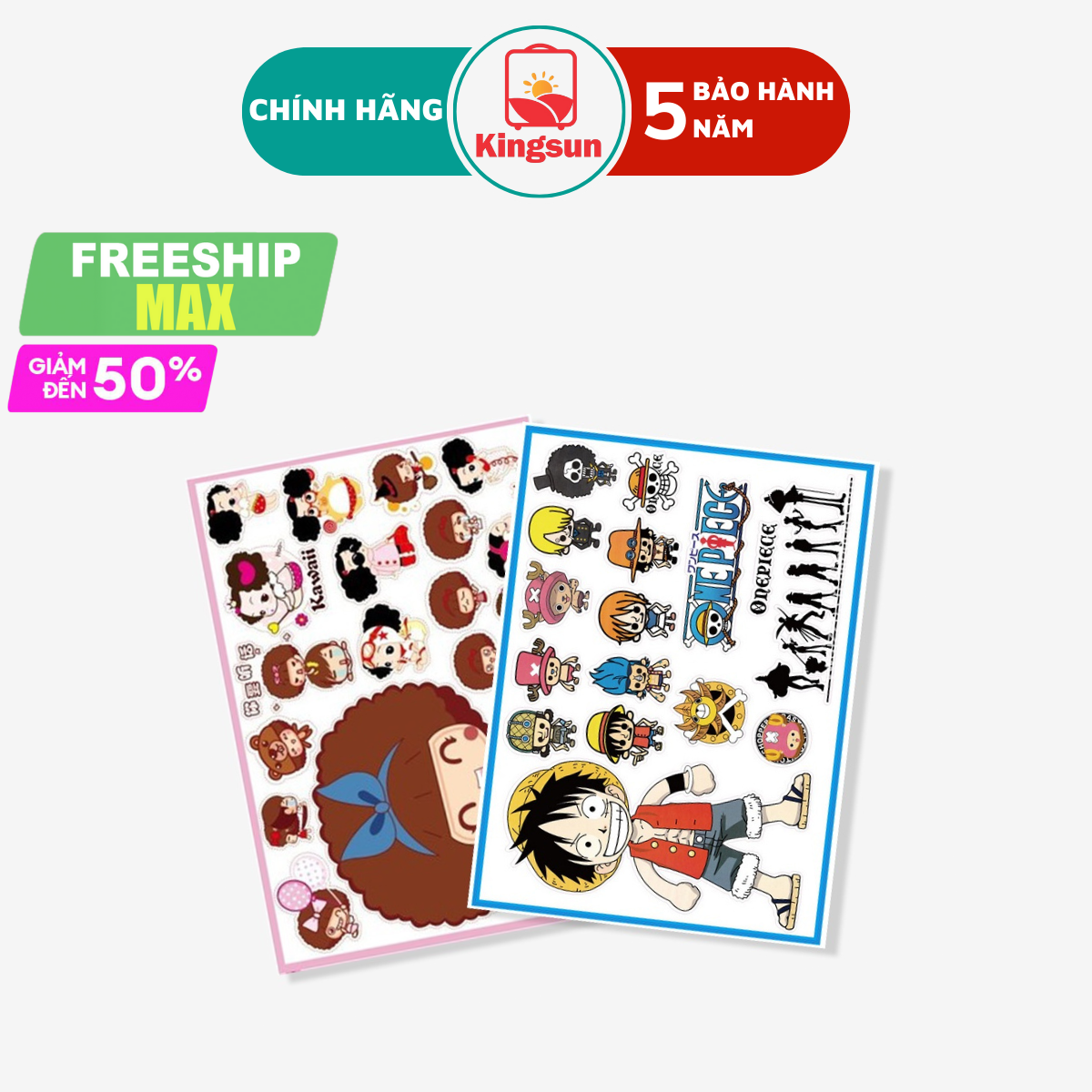 Sticker Dán Trang Trí Vali