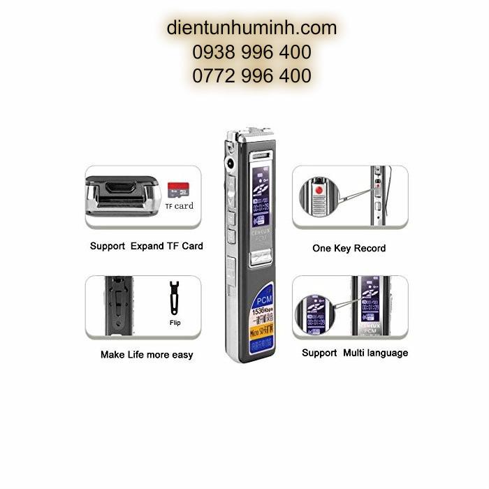 [HCM]Máy ghi âm Cenlux U40 8Gb