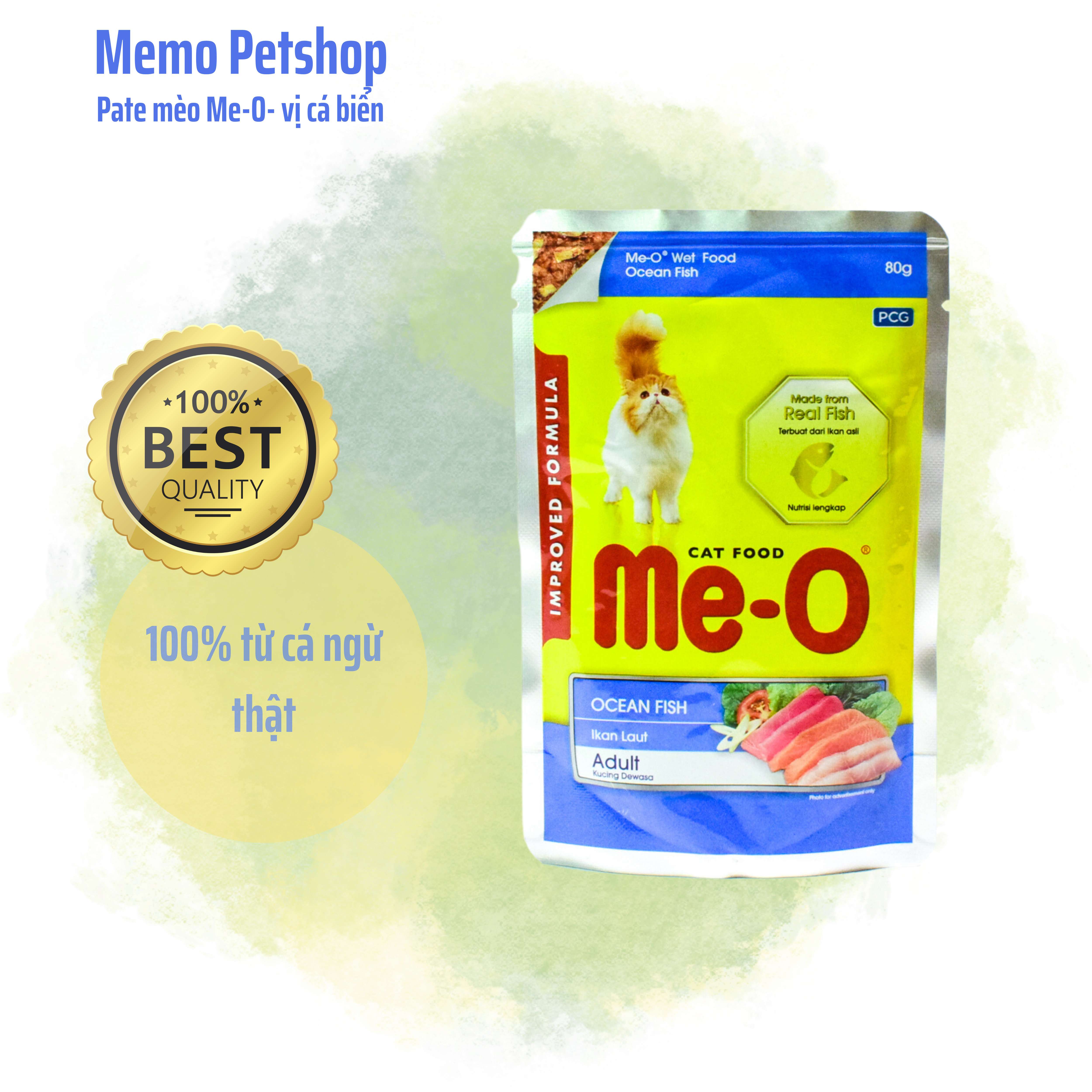 Pate Me-O Ocean Fish - 80g