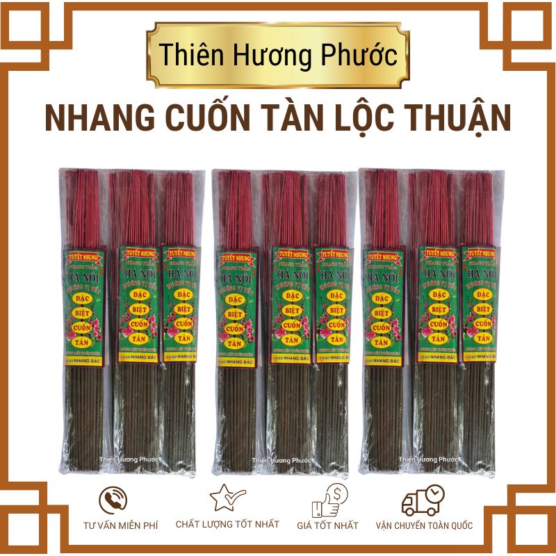 Nhang trầm cuốn tàn đặc biệt số 1 Hà Nội