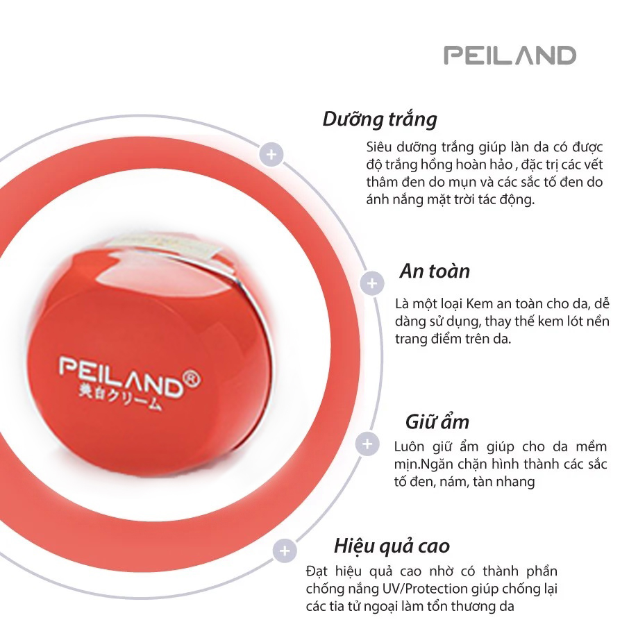 Kem Peiland Dưỡng Da Chống Nắng 10GRam