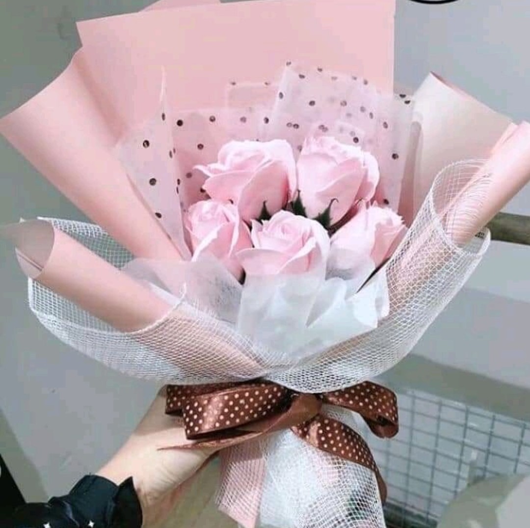 [HCM]Hoa hồng sáp thơm bó theo yêu cầu