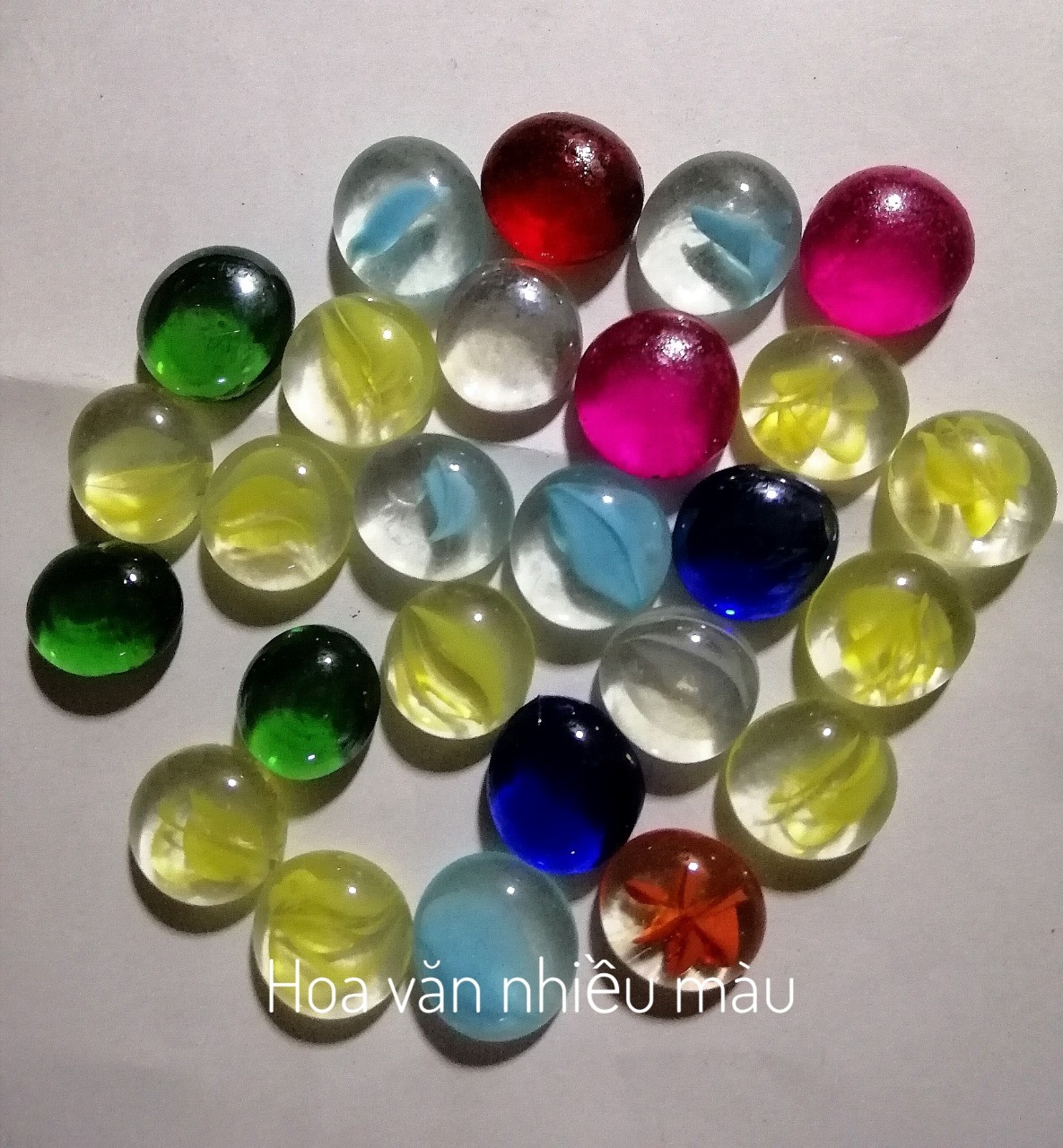 [HCM Chọn mẫu]]Sỏi Thủy Tinh (bịch 300gam) trang trí Hồ Cá-Bể Cá Hòn Non Bộ