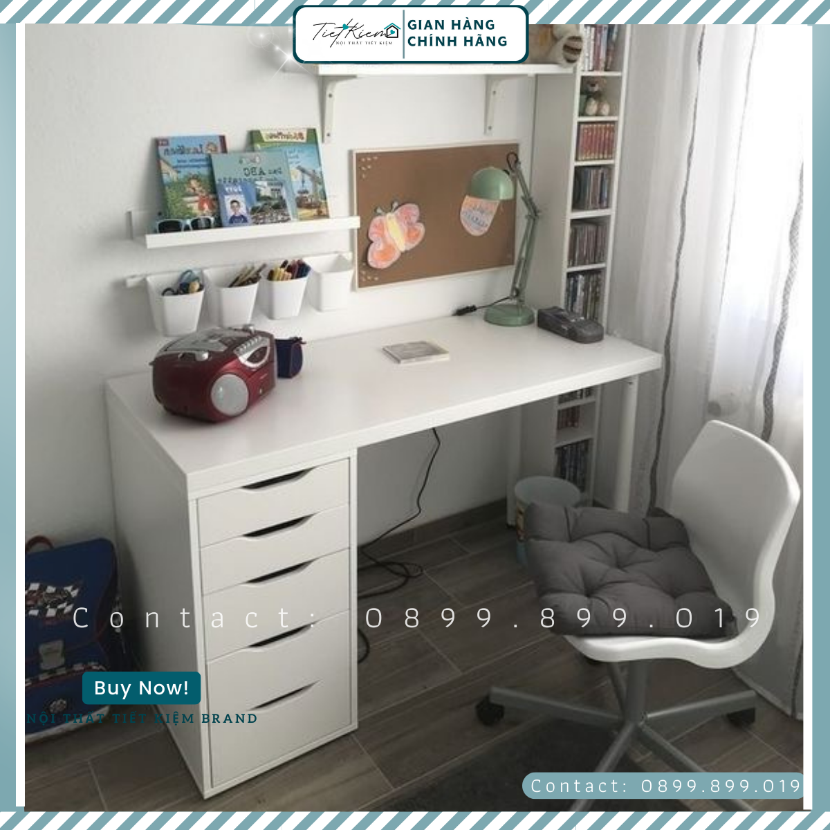 Bàn IKEA gỗ - Ikea Desk IKE0406