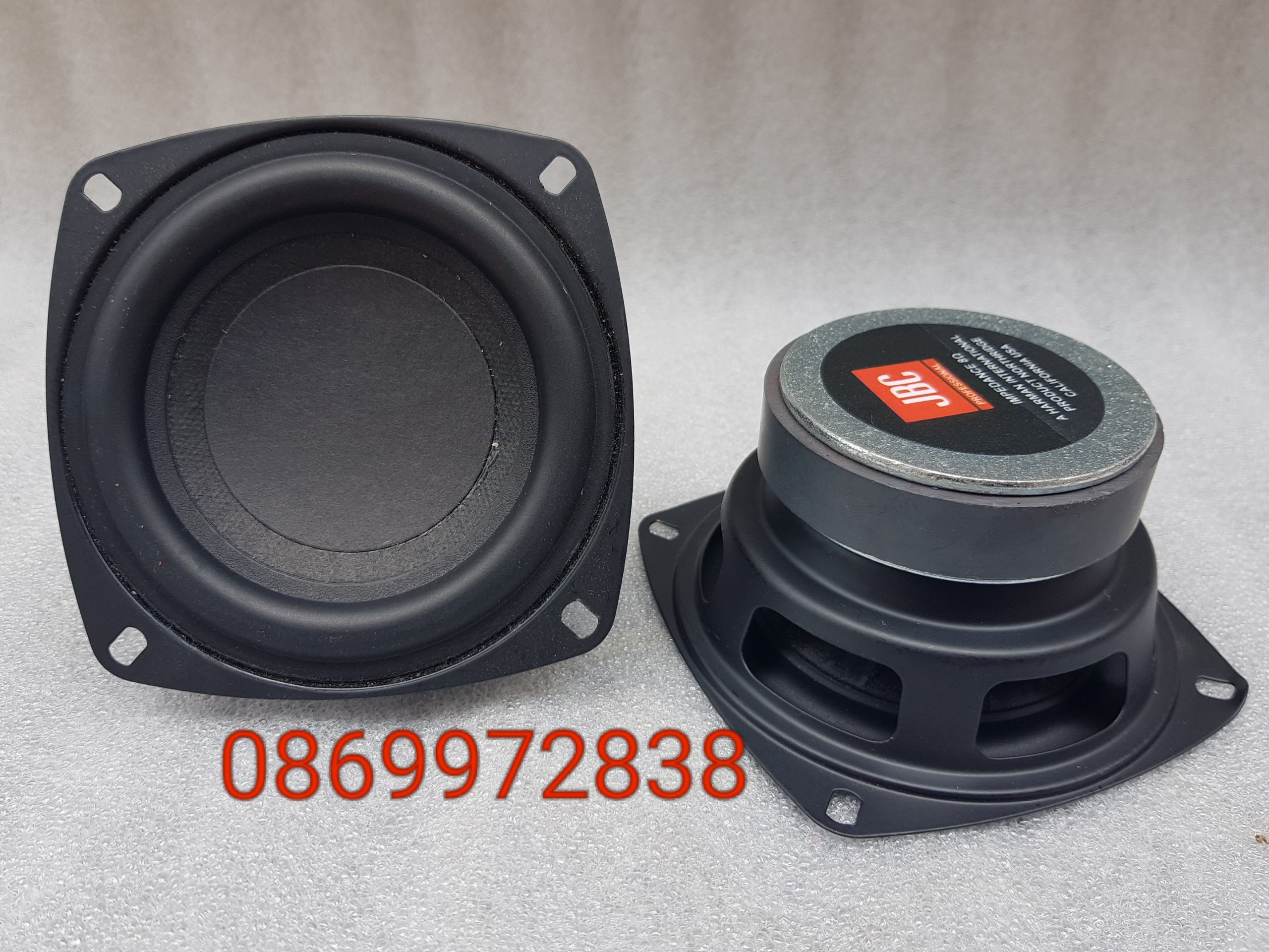 LOA BASS SUB 10CM JB CHINA - TỪ ĐƠN 70 GÂN CAO SU - GIÁ MỘT LOA