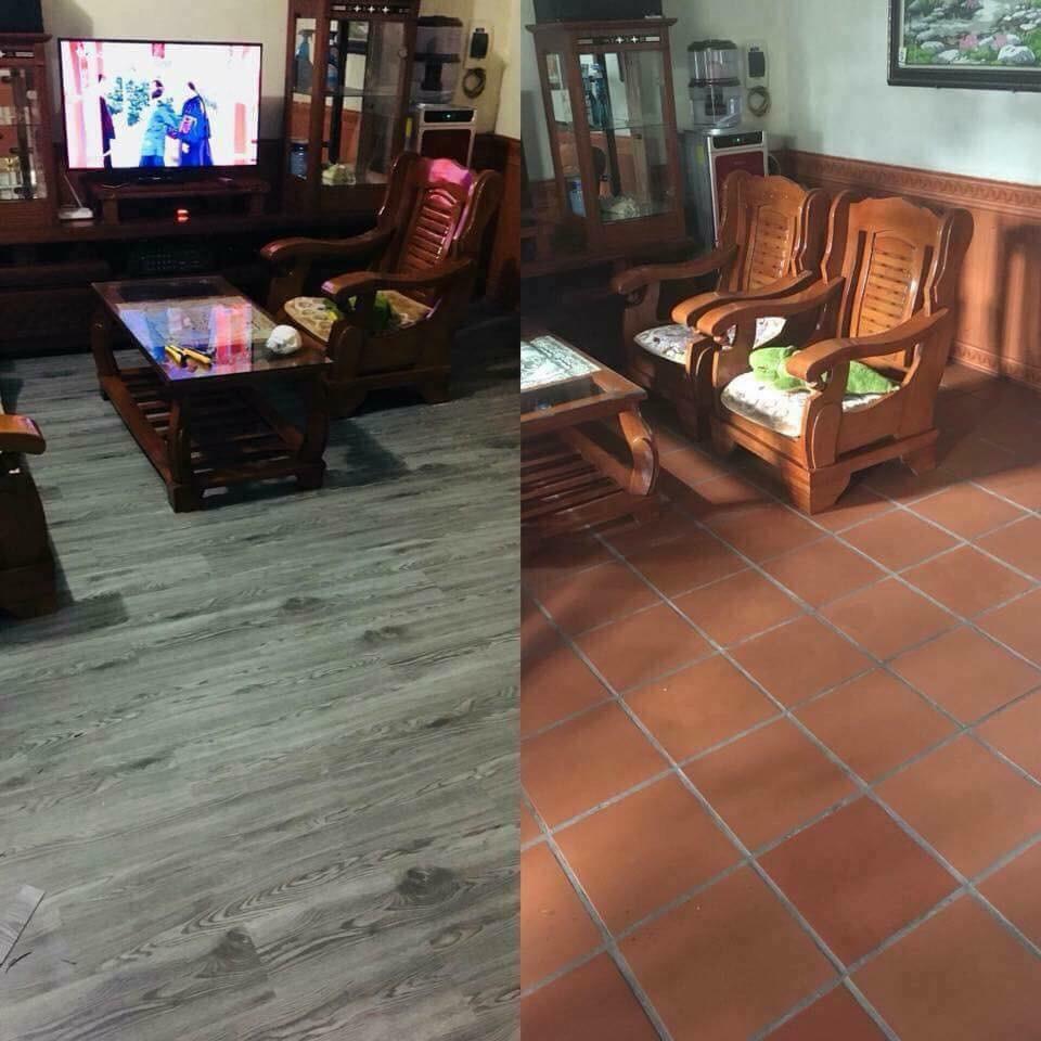 SÀN NHỰA GIẢ GỖ - 1M2