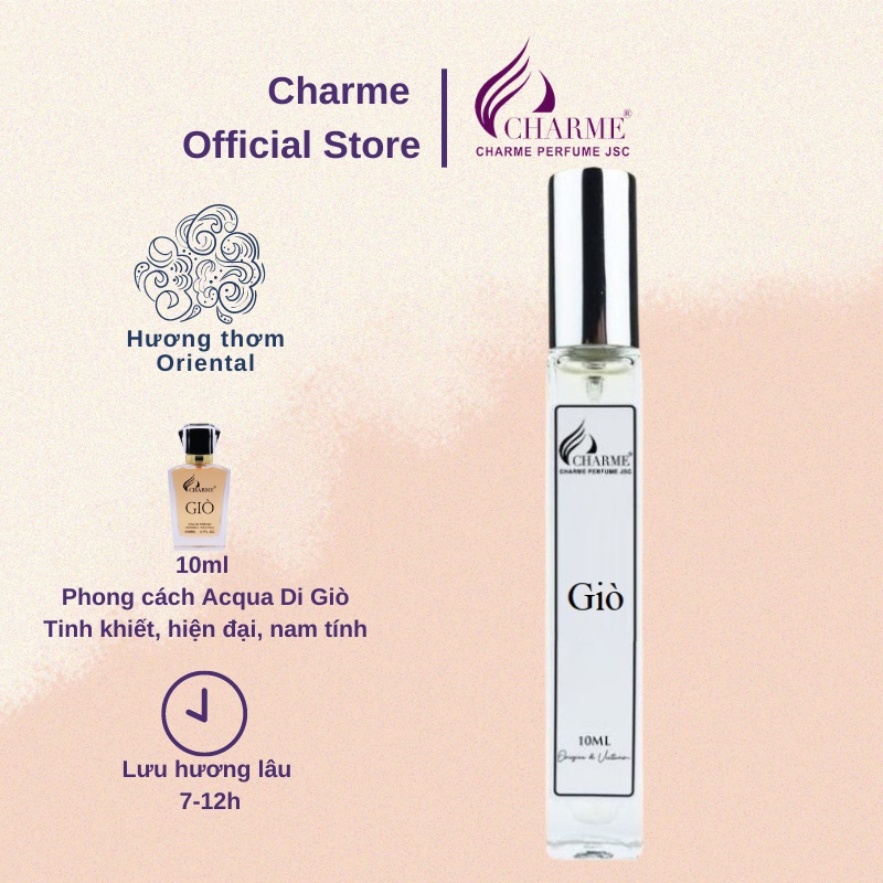 Nước hoa Giò nam 80ml