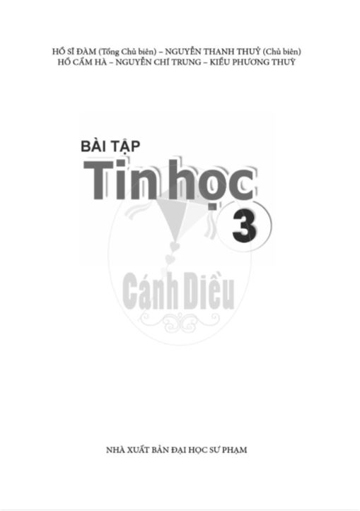 Bài Tập Tin Học Lớp 3 - Bo Canh Dieu