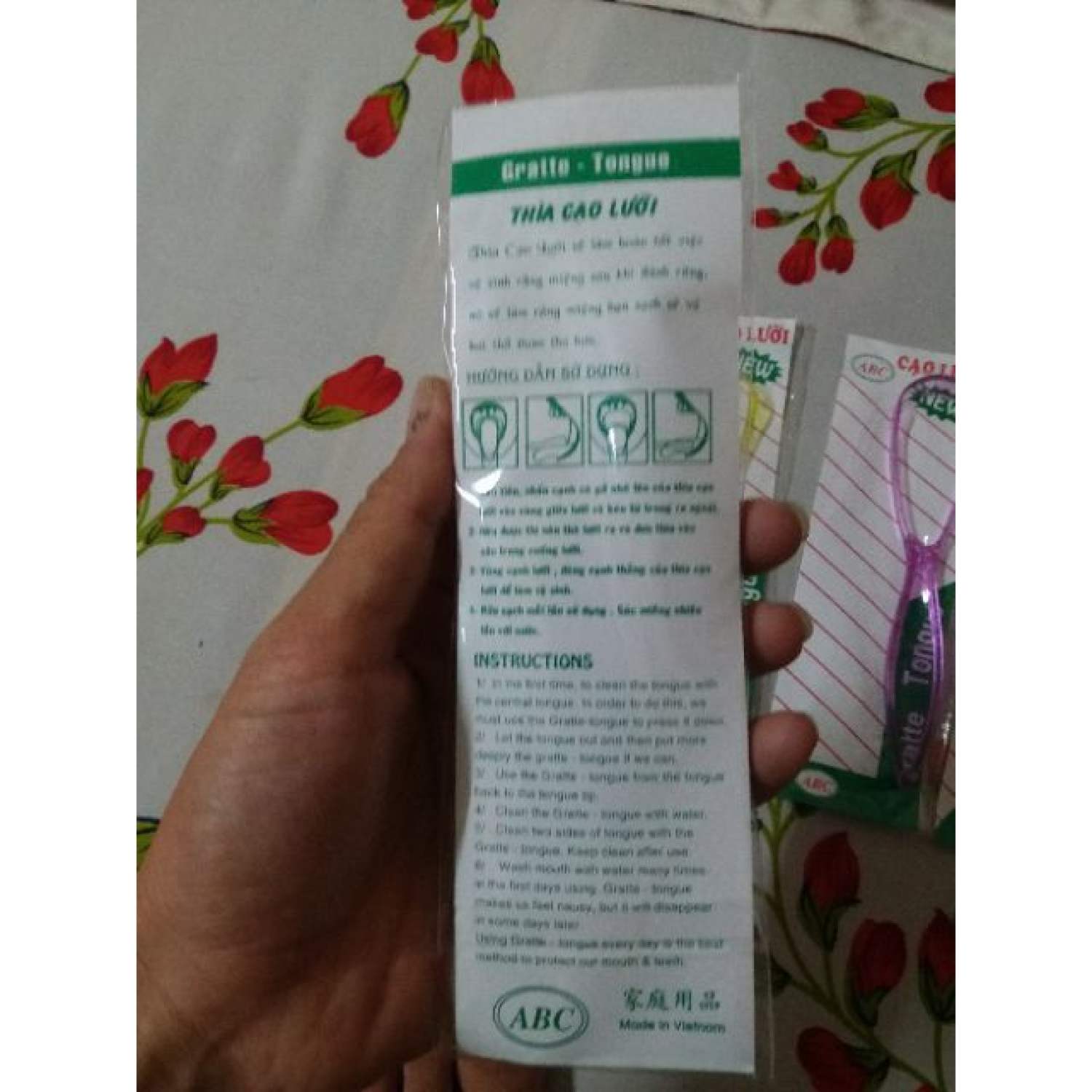 Dụng cụ cạo lưỡi CLIO